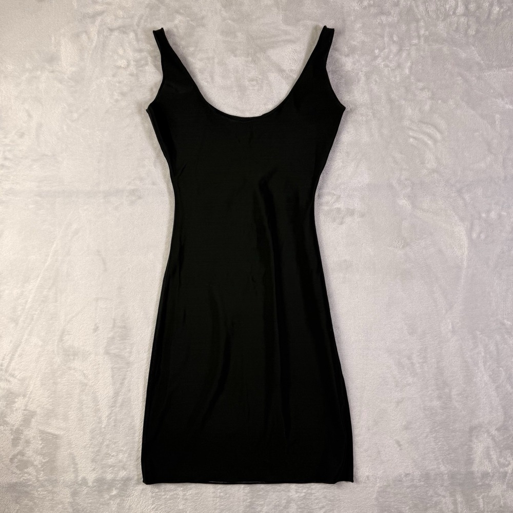 SPANX Sleeveless Bodycon Dres‎ Size Small Black Shaping Shaper Intimates Spandex